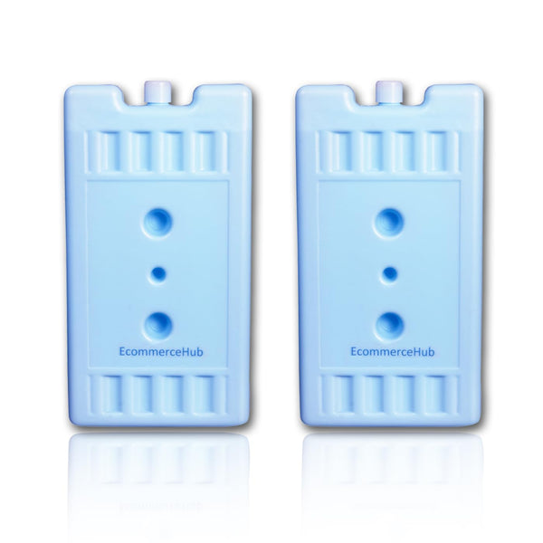 EcommerceHub® Ice Gel Packs for Pain Relief, Cold Therapy, Box Freezable, Temperature Maintain Long Lasting Reusable Ice Gel Pad, Multipurpose Use Gel Pack Pad, 400 ML
