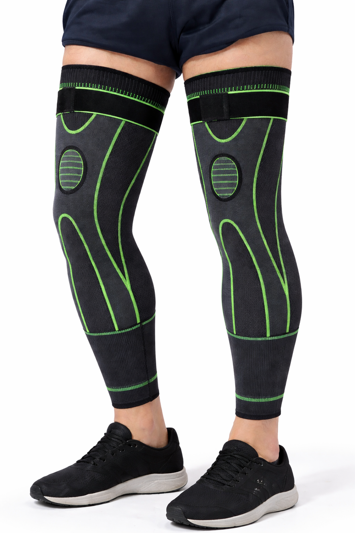 Full Leg Compression/support Sports Full Leg Knee & Calf Compression Support, 1 Pair – EcommerceHub ...