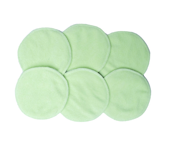 Breastfeeding Reusable Nursing Pads Ultra Soft Cotton. 6PCS